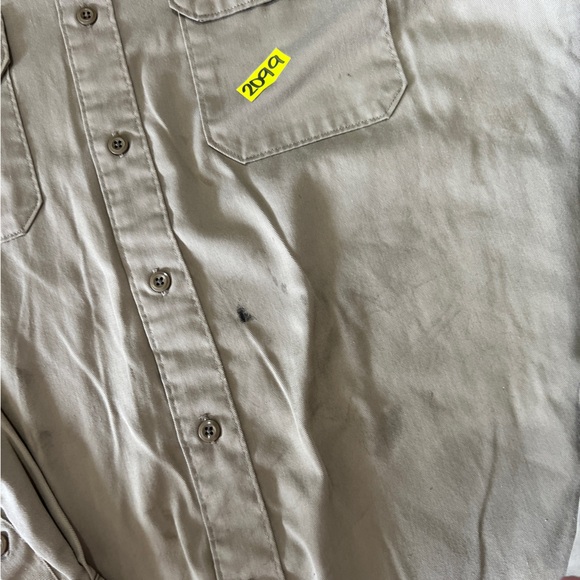 Carhartt shirt mens XL tan button casual gorpcore workwear outdoor camping - Picture 3 of 11